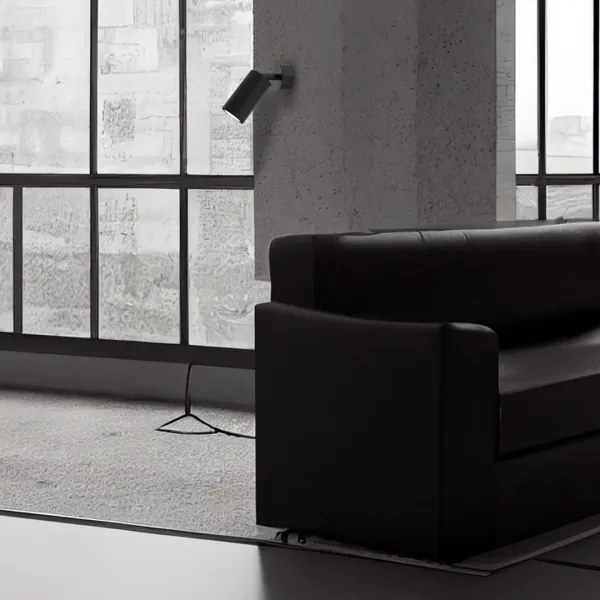 Fali spotlámpa HUDSON 1xGU10/8W/230V fekete