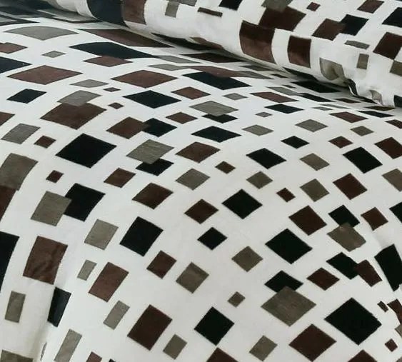 Mikroplüss ágynemű Homa DEBORAH SQUARE 140x200 cm
