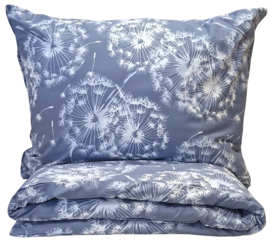 Atlanta kék ágyneműhuzat 200x140cm+90x70cm TiaHome