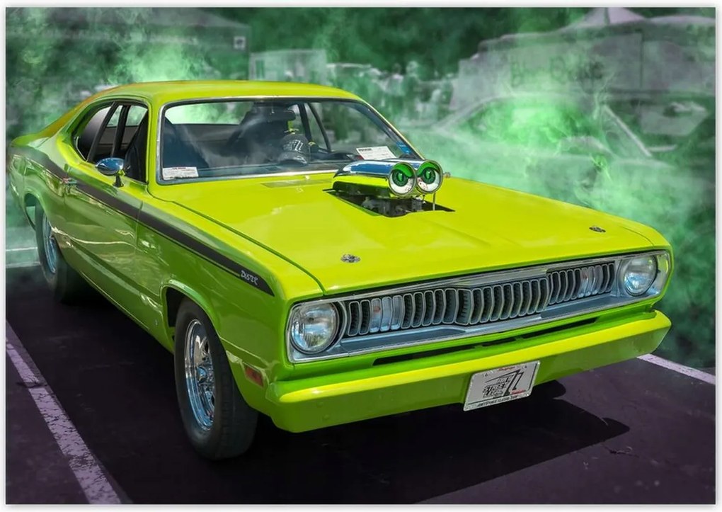 Poszterek 100x70 Plymouth 1970 Duster