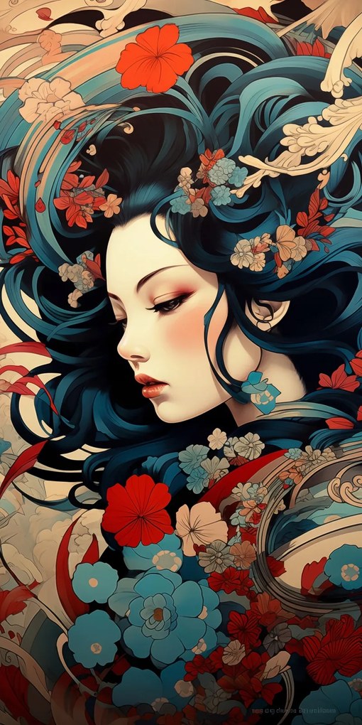 Poszter 50x100cm Suttogó a kertben