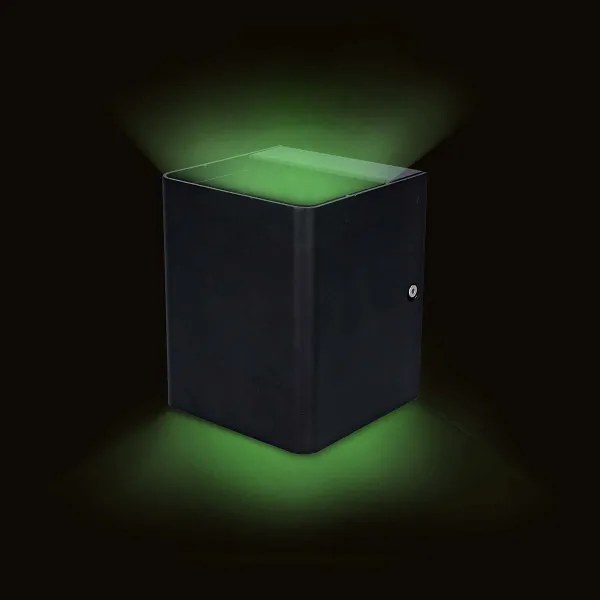 Nedis ZBLOW10RGBW - LED RGBW dimmelhető kültéri lámpa LED/12W/230V IP65 Wi-Fi Tuya fekete