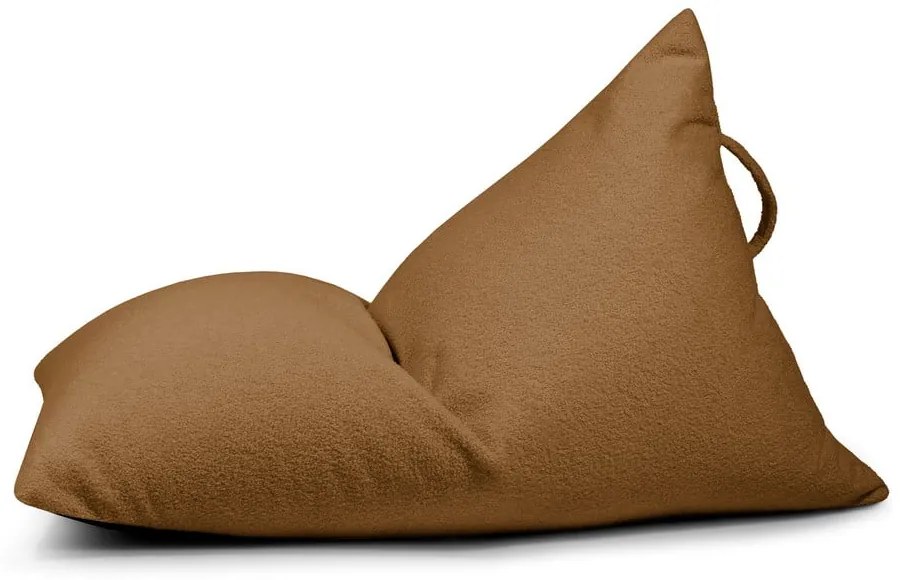 Barna buklé gyerek babzsákfotel Razzy – SLOWDOWN