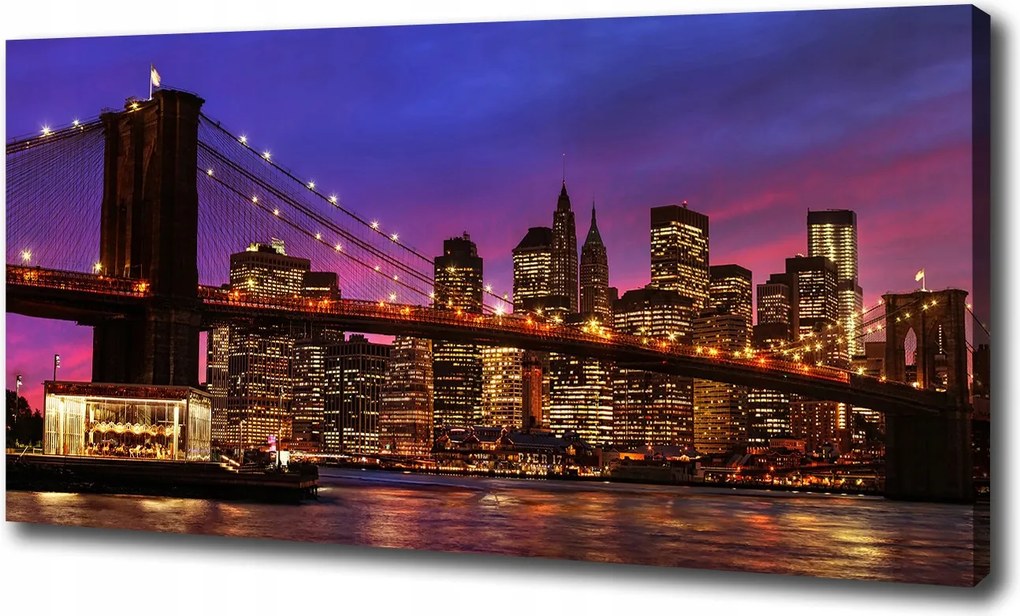 Vászonkép Manhattan nyugat 100x70 cm