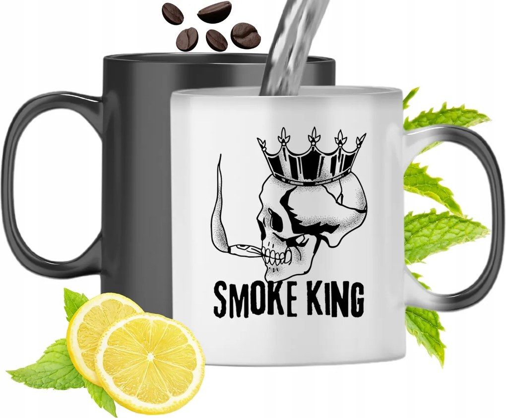 Mágikus Bögre Dohányosoknak Színváltós Nyomtatott Fényképpel