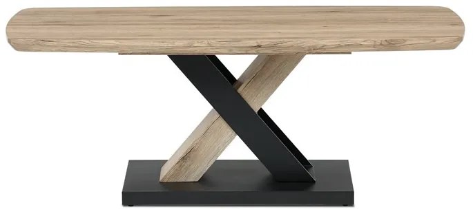 Dohányzóasztal 120×60 cm, MDF, San Remo Tölgy. CT-W1570 SRE