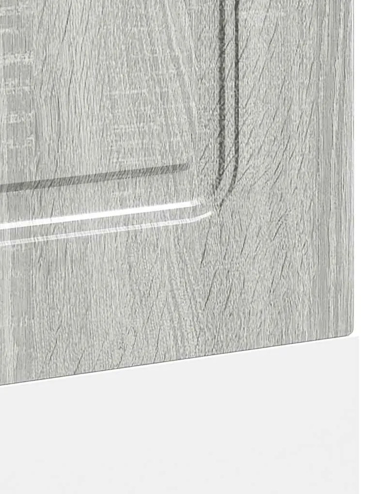 mosogatógép panel Kalmar szürke sonoma 60x1,5x67 cm gépi fa
