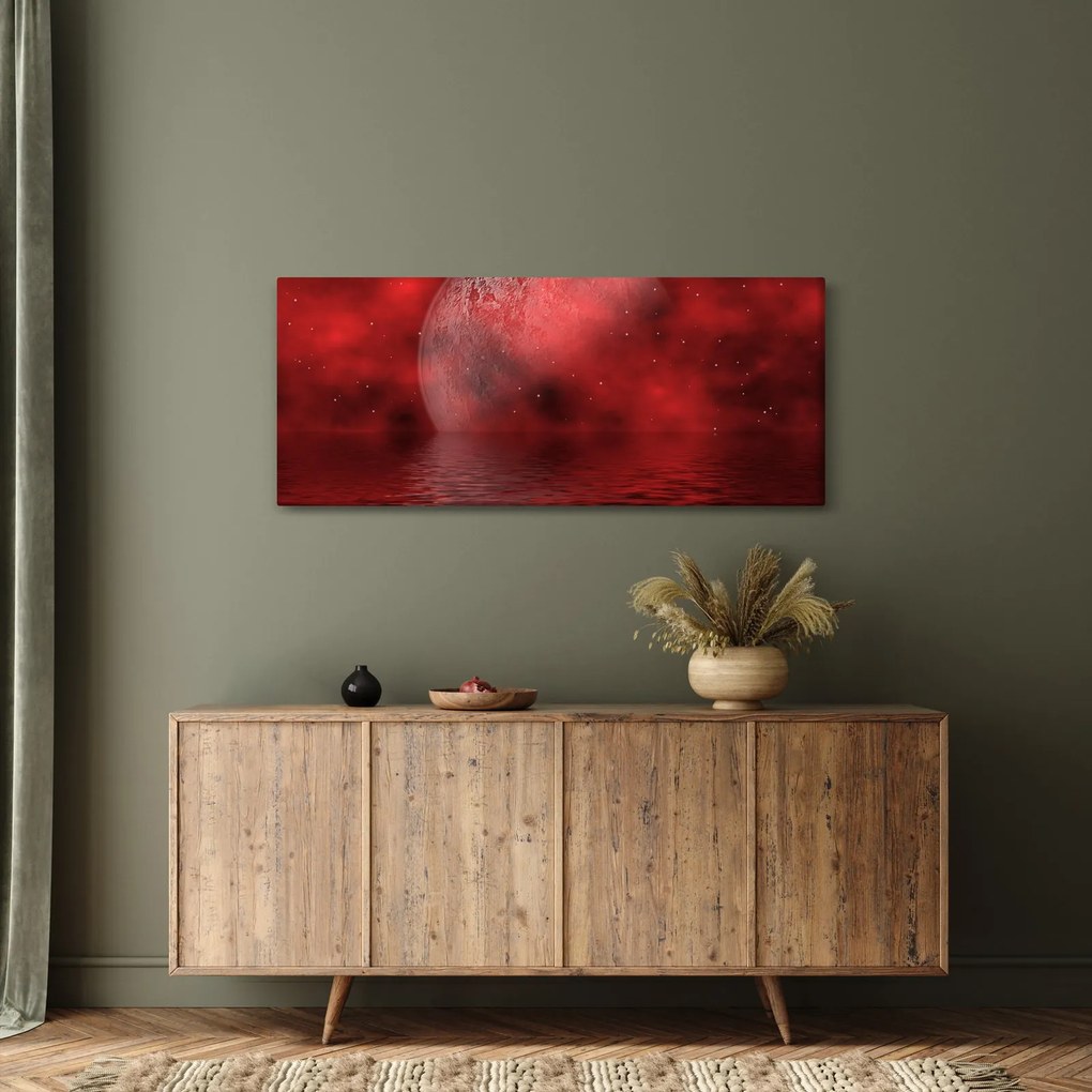 Kép - Hold a felszínen (120x50 cm)