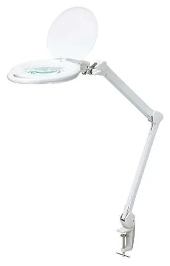 LED Dimmelhető asztali lámpa nagyítóval LED/10W/230V fehér