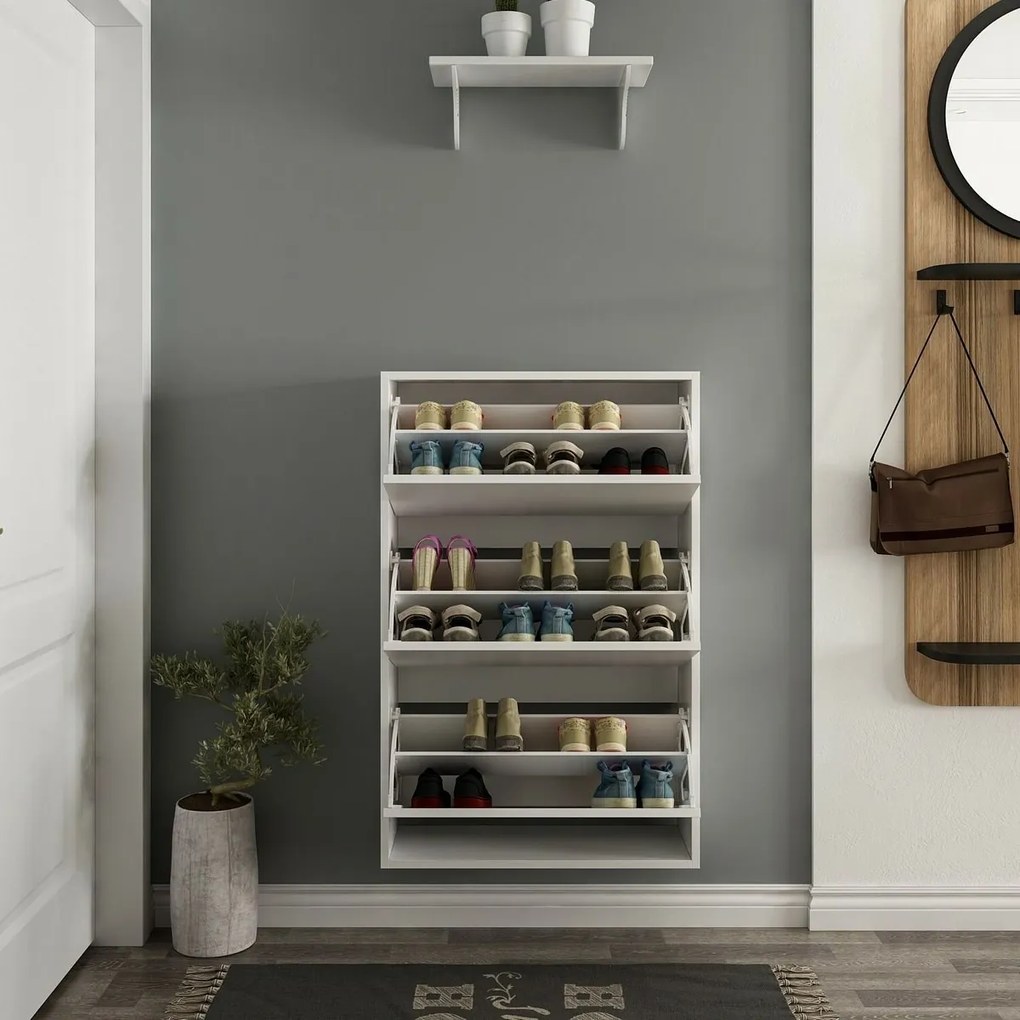 Cipősszekrény Lupa White