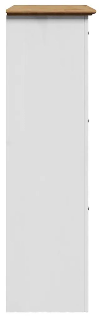 cipőállvány BODO&quot; Fehér és barna 80x35x118 cm&quot;