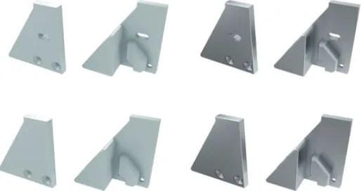 Jobb Oldali kupak Lumines I6-8mm üveg Támasztó nyílás