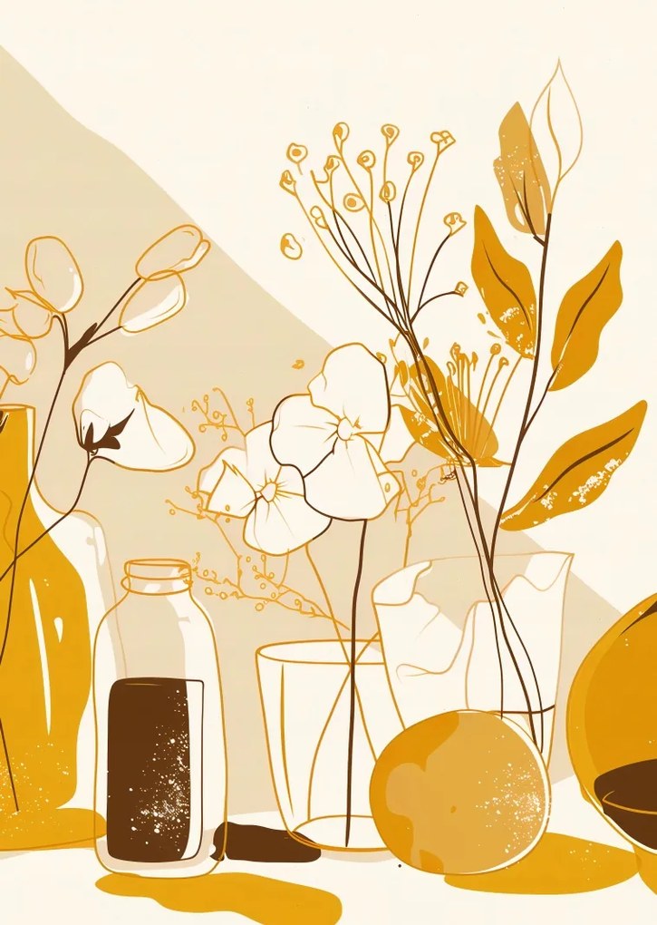 Poszter 67,5x95cm Napsütötte árnyalat