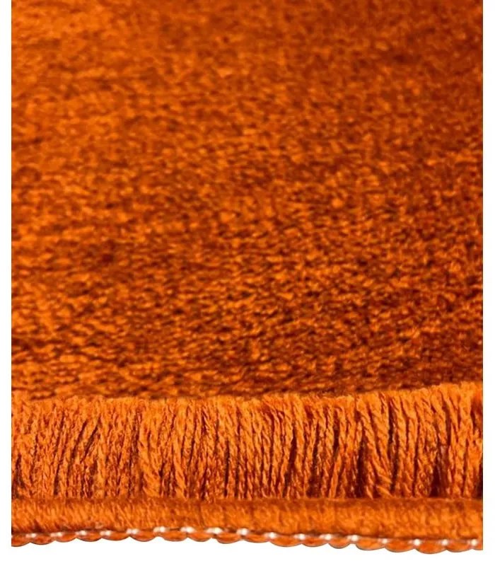 Narancssárga fürdőszobai kilépő szett 2 db-os 60x100 cm Colors Of – Foutastic