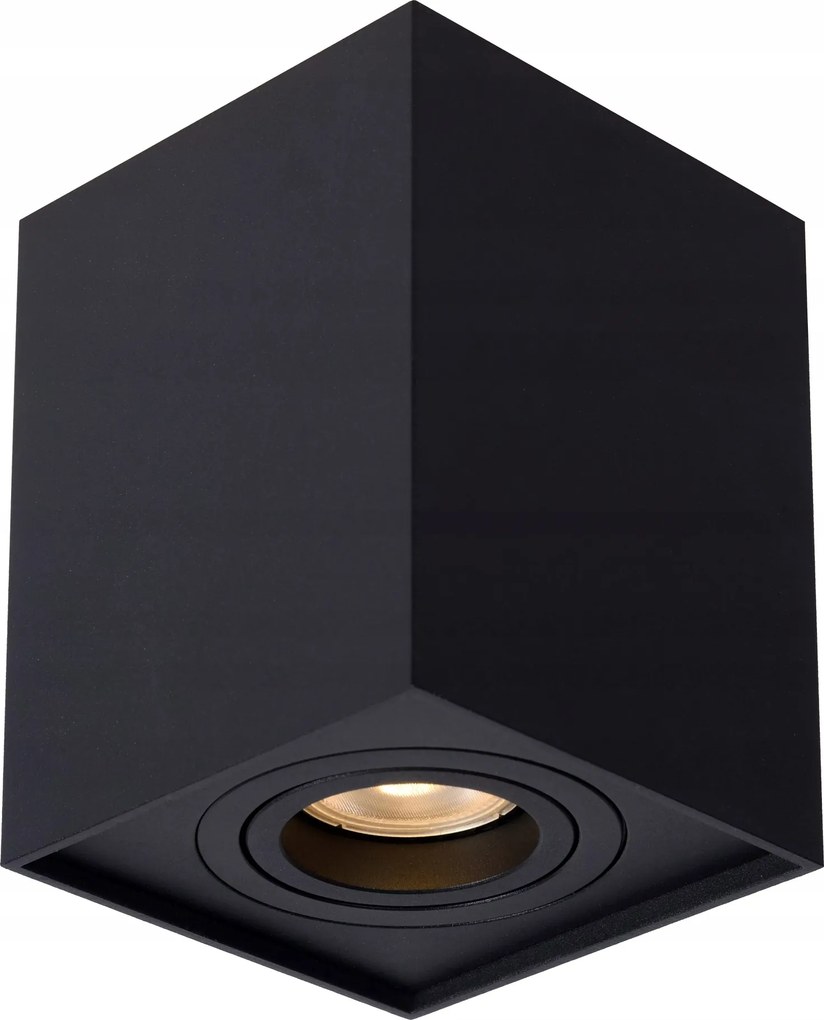 Mennyezeti lámpa állítható spot fekete téglalap alakú spot Lucide