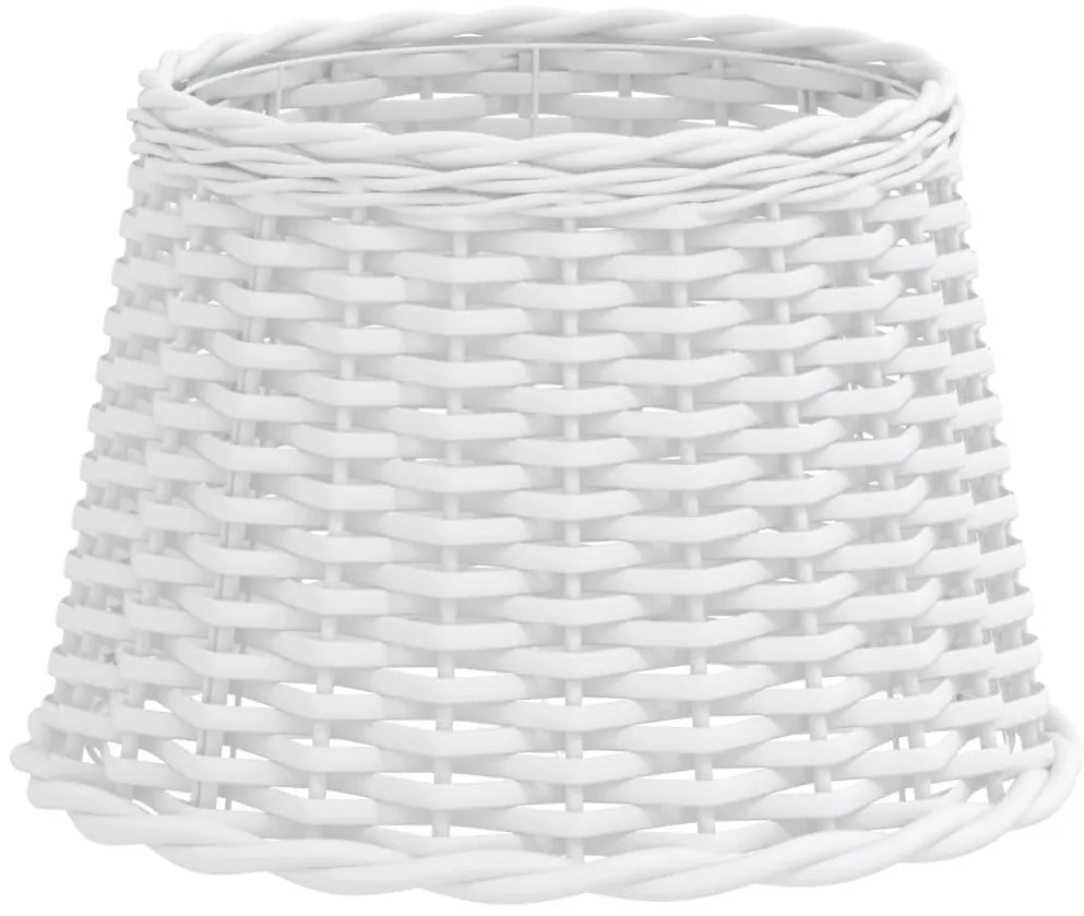 fehér fonott lámpaernyő Ø40x26 cm