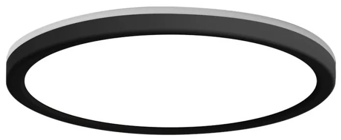 ITALUX 5902854537570 CORTE Kerek Mennyezeti Lámpa Fehér, Fekete LED IP20