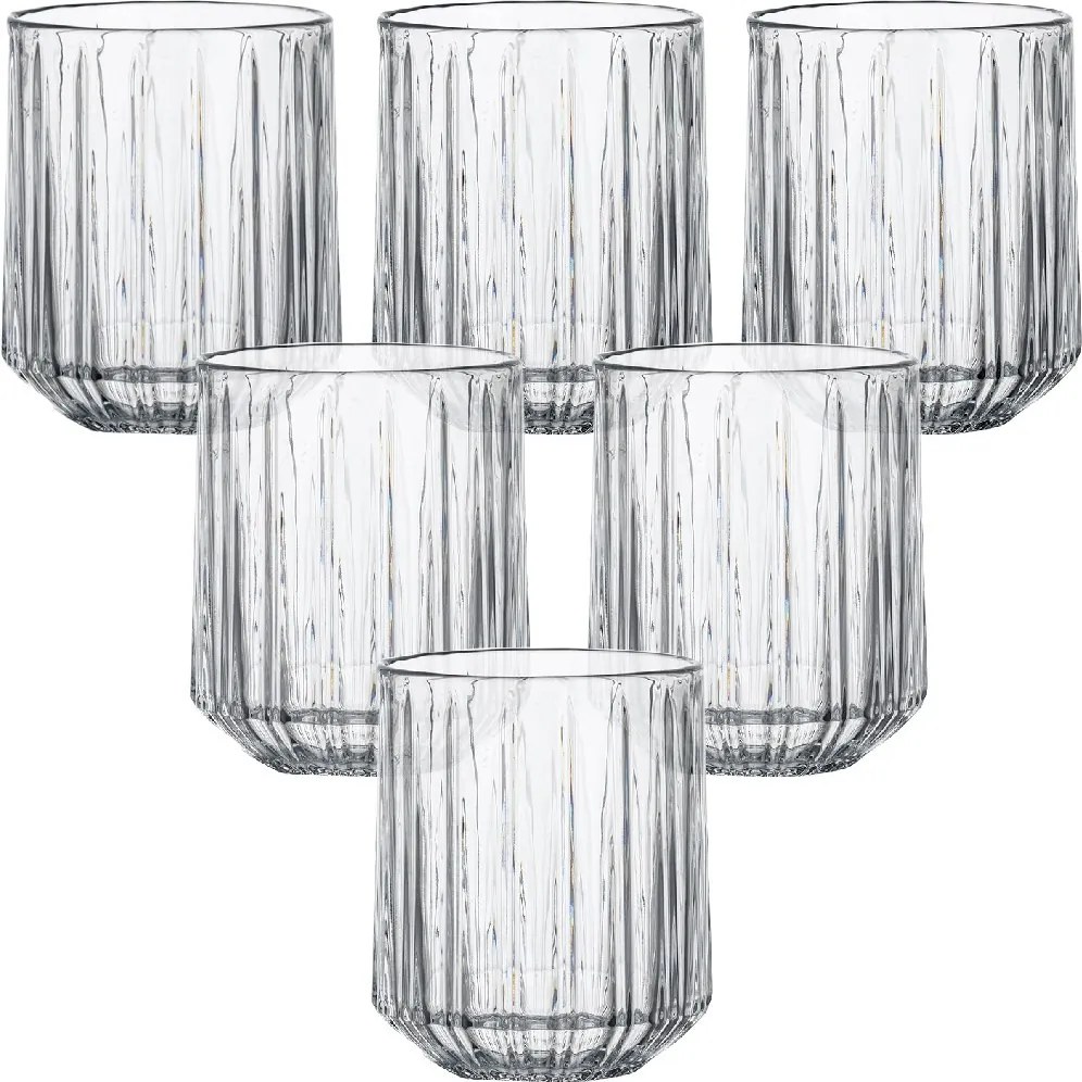 Whiskys vizes poharak Florina Stretto 320 ml üveg 6 db-os szett