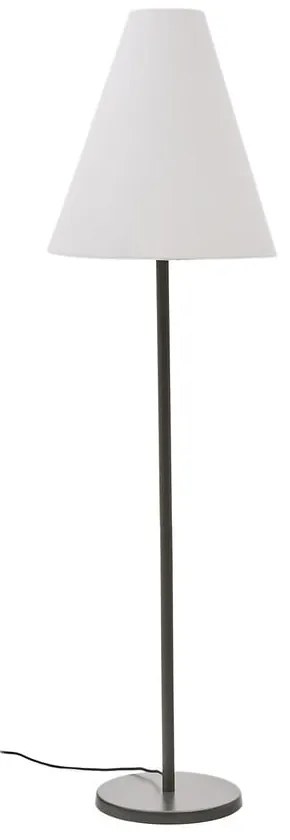 Sötétzöld állólámpa textil búrával (magasság 153 cm) Navat – Kave Home