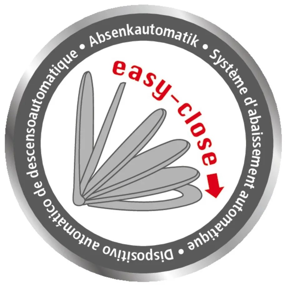 WC-ülőke automatikus záródással 38 x 45 cm Droplets – Wenko