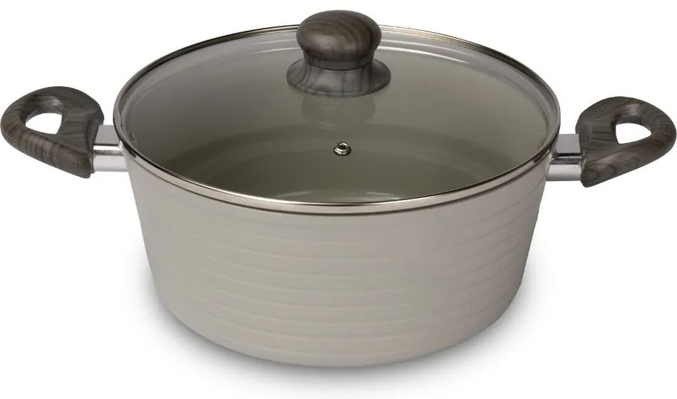 Lamart LT1268 fedeles serpenyő Stripe, átmérő 24cm