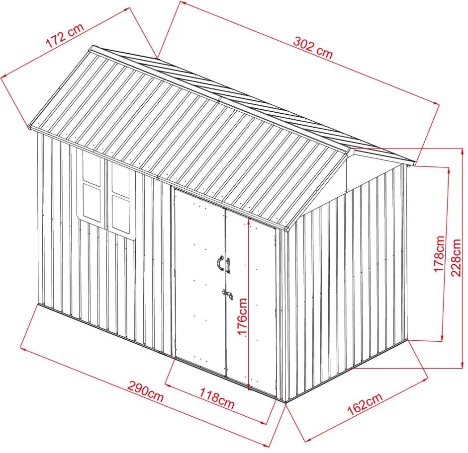 Avenberg NORMAN Kerti ház