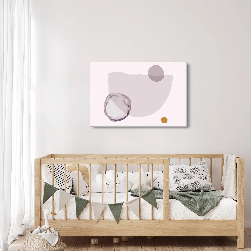 Kép - Lila minimalizmus N⁰2 (90x60 cm)