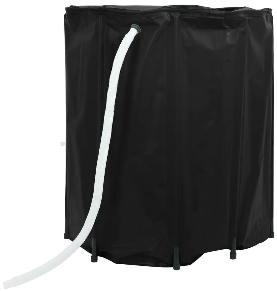 összecsukható PVC víztartály csappal 1250 L