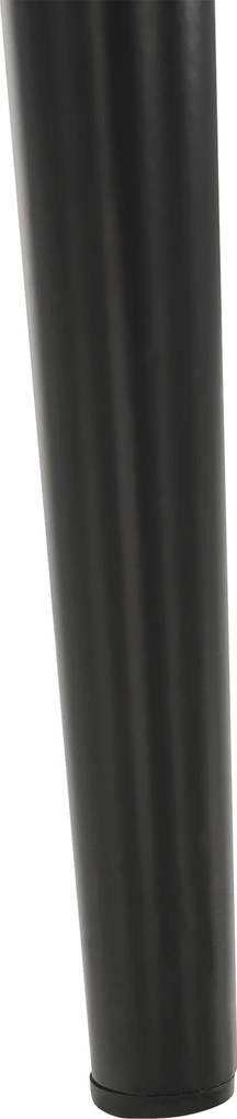 Szék, bézs Dulux Velvet szövet/fekete fém, COLETA NOVA