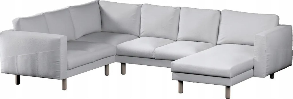 Norsborg 5 személyes kanapé huzat Ikea fehér bukla