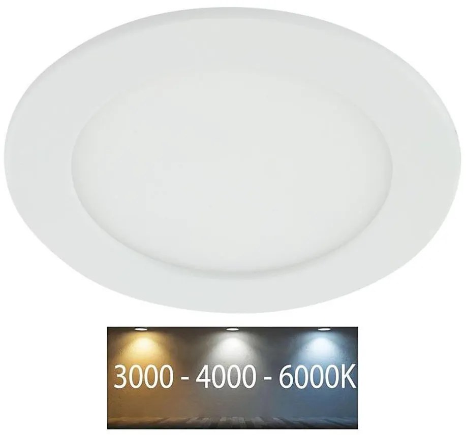 LED Fürdőszobai beépíthető lámpa LED/12W/230V 3000/4000/6000K IP44