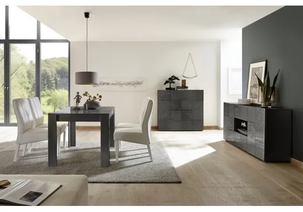 ARIA komód antracit