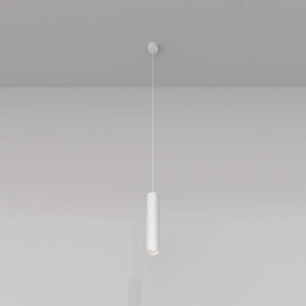 MAYTONI P075PL-01W FOCUS Hengeres Függesztett Lámpa Fehér GU10 IP20