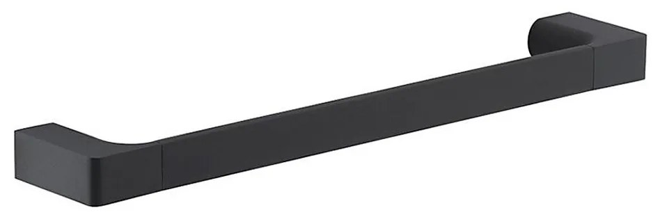 Gedy - Fali törölközőtartó PIRENEI 6,6x35 cm matt fekete