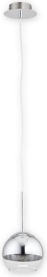 Colours függő inga, étkező- és konyhai lámpa, csepp folyékony ezüst