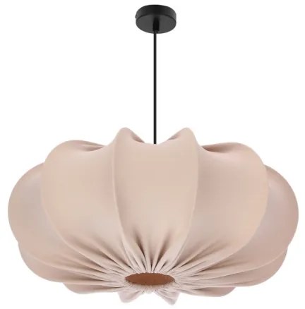 CAFEE kábeles csillár 1xE27/40W/230V, átm. 52 cm, bézs