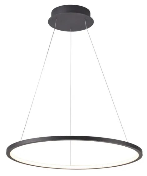 ITALUX 5902854538072 VINOLA Modern Led Függesztett Lámpa Fehér, Fekete LED IP20