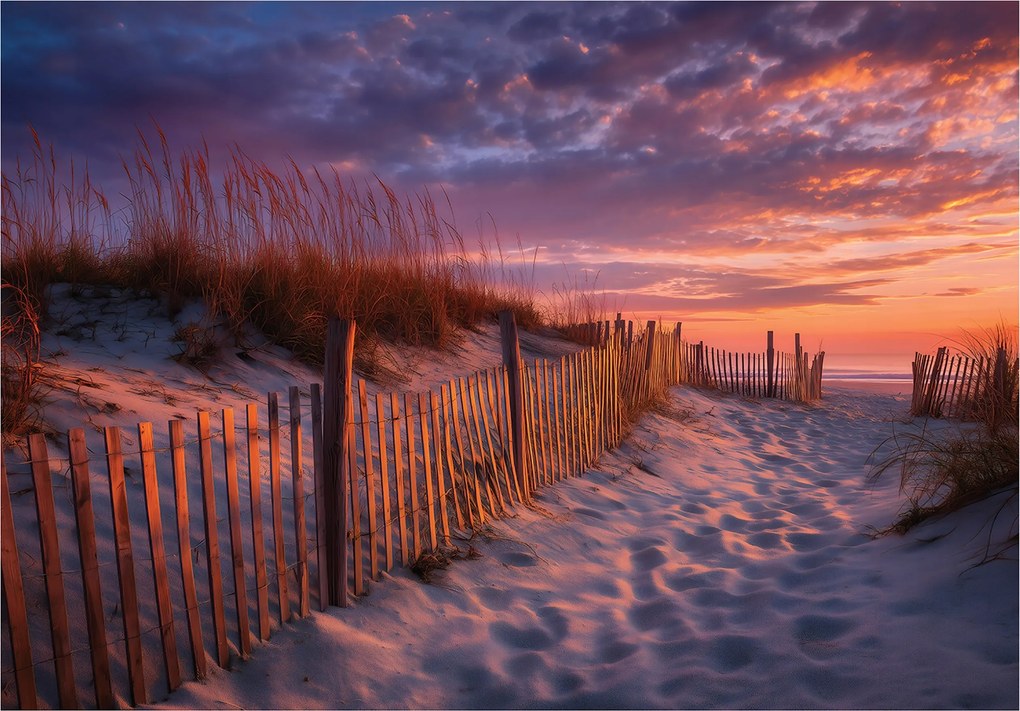 Vinil Tapéta Flizelin Tengerpart Tájkép Természet Ereszkedés 368x254