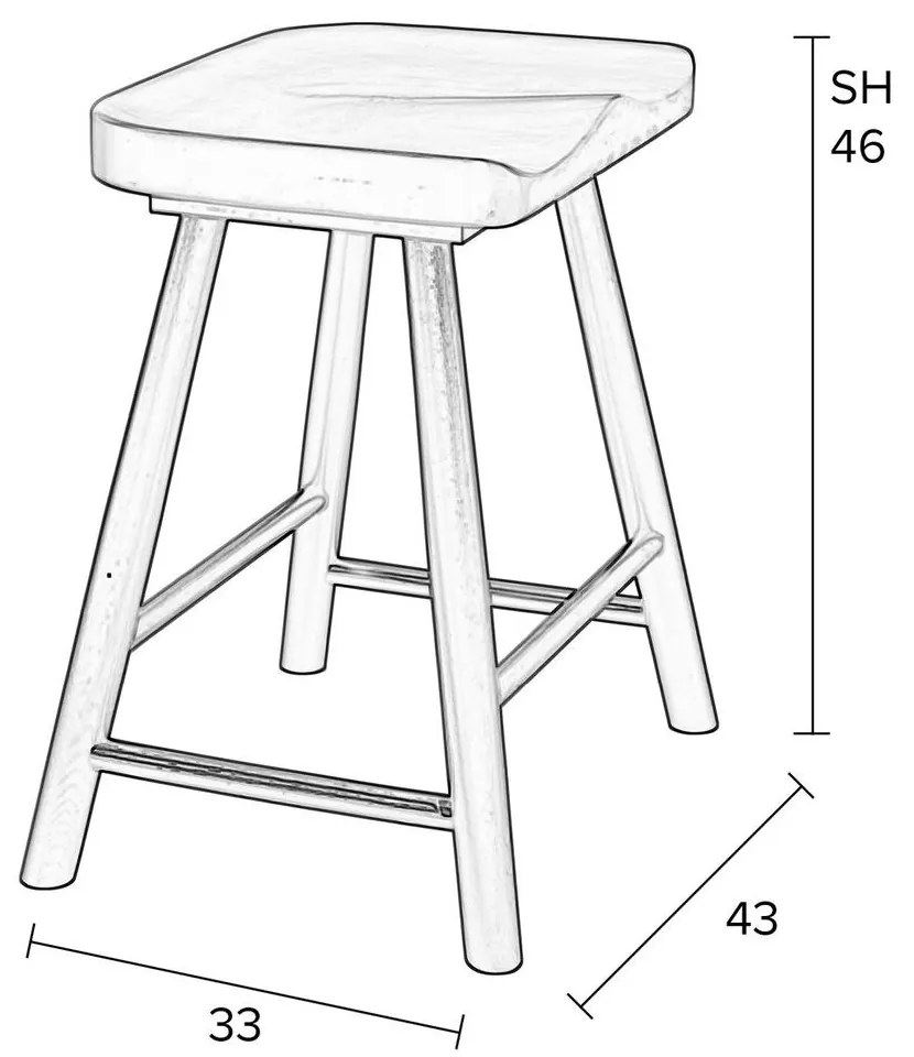 Stool Vander design szék