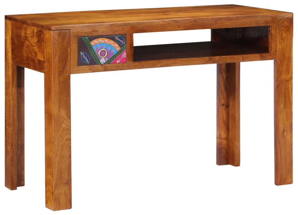 Íróasztal 110x50x73 cm Tömör Akác