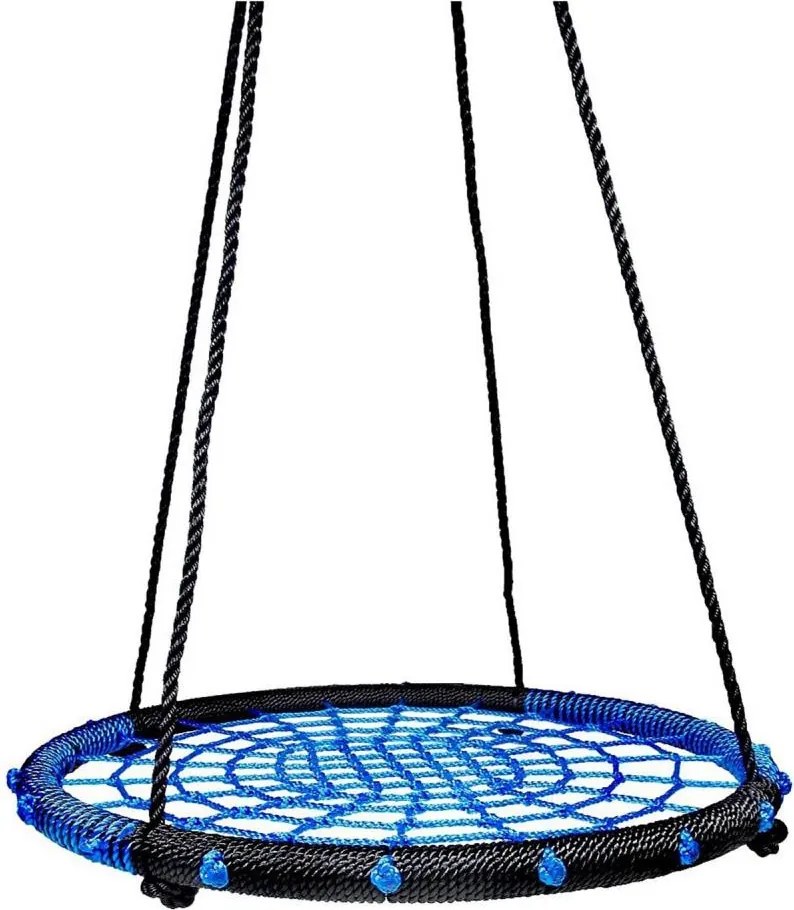 Hinta, átmérő 80 cm, fekete/kék