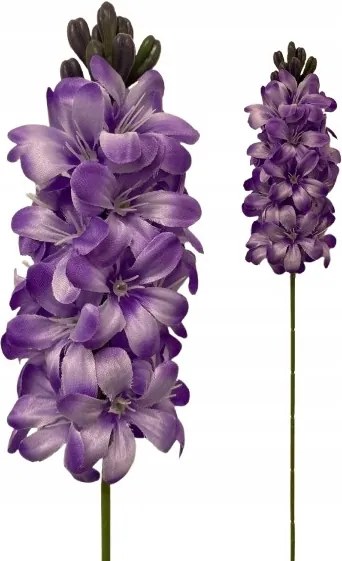 Jácint Dekoráció Tavaszi Dekoráció Művirág 52 CM Jácint pikk-pakk