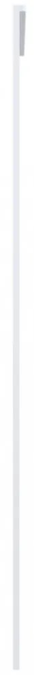 fehér ESG üveg és alumínium tolóajtó 76x205 cm