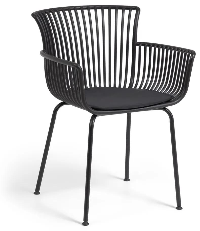 Surpika fekete kerti szék - La Forma