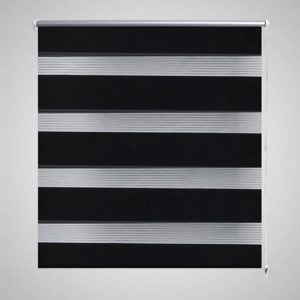 vidaXL Zebra roló 70 x 120 cm-es Fekete