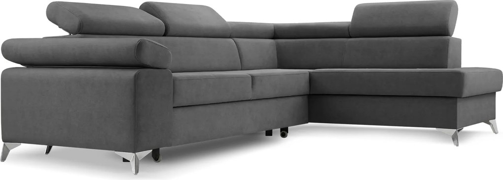 Sarokkanapé Madeira (grafit) (J). Akció -21%. 1071463