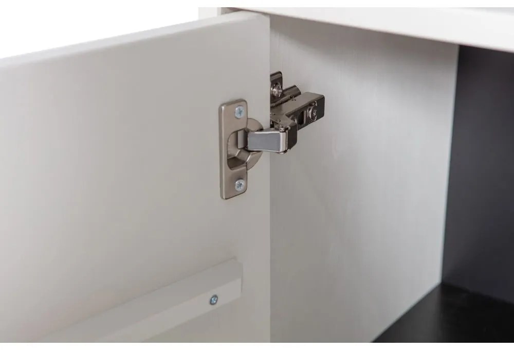 Világosszürke borovi fenyő tálalószekrény 53x230 cm Basic – vtwonen