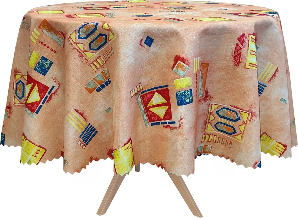 Abrosz Foltálló Kerek Lengyel Színes Figurák Kör 160 cm