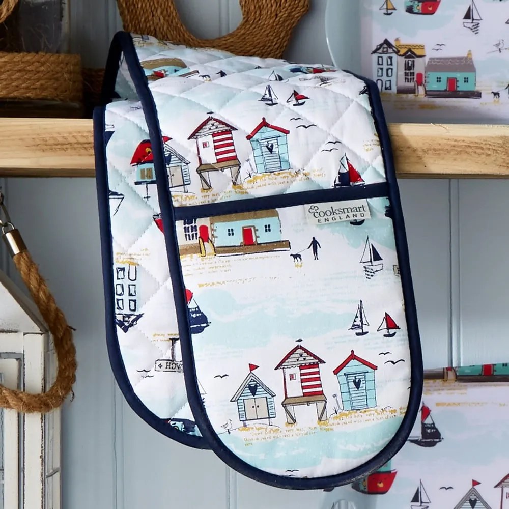 Kötény és edényfogó szett 2 db-os Beside the Seaside – Cooksmart ®