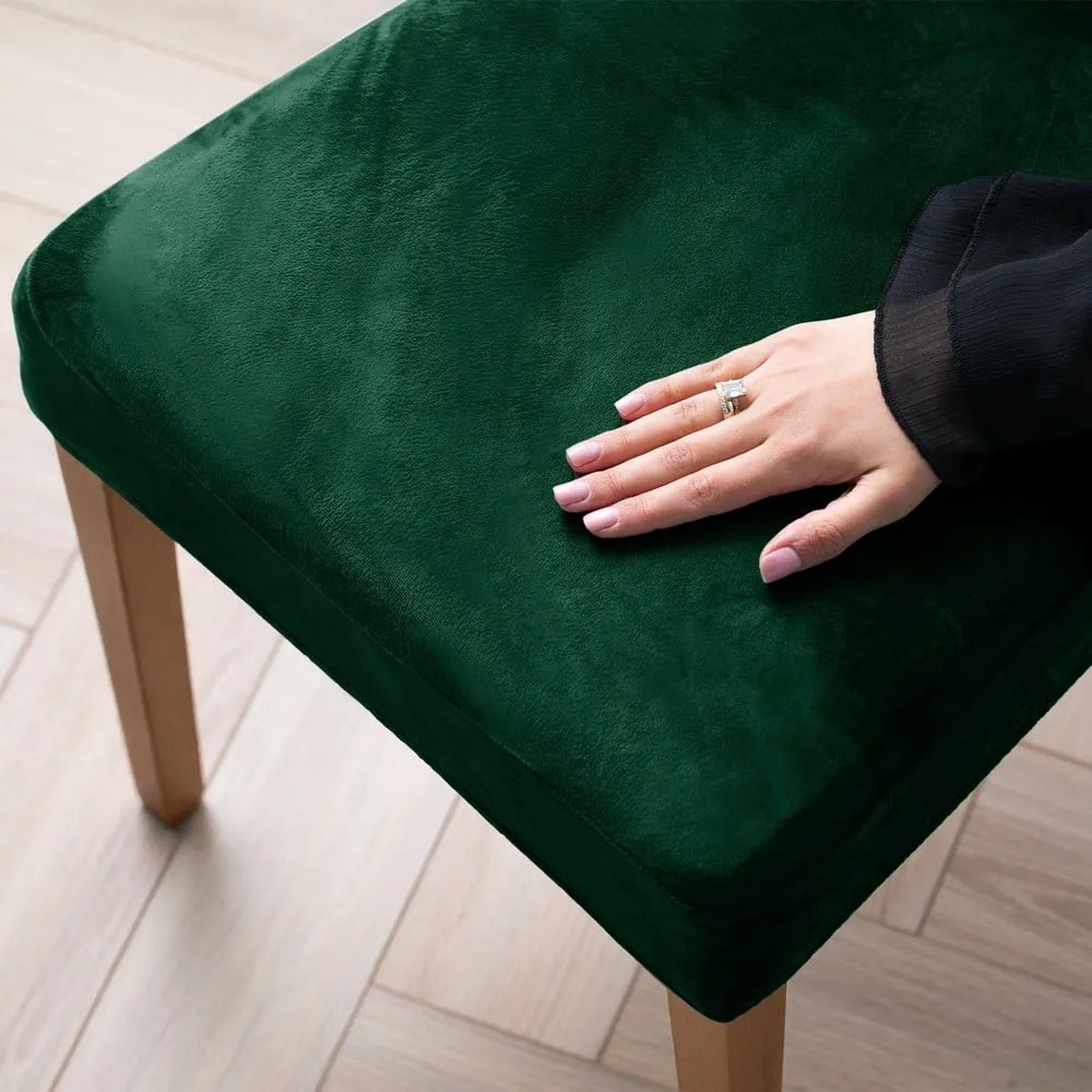 Zöld gumis szék huzat 48 cm Sento – Restilo